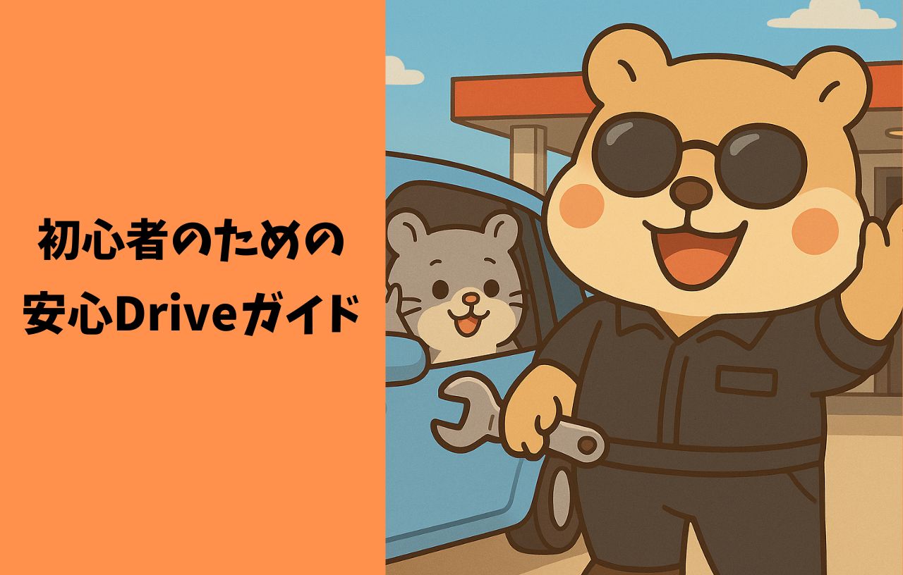 ****初心者のための安心Driveガイド****